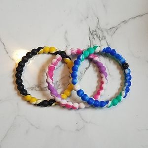 3 Lokai Braclets